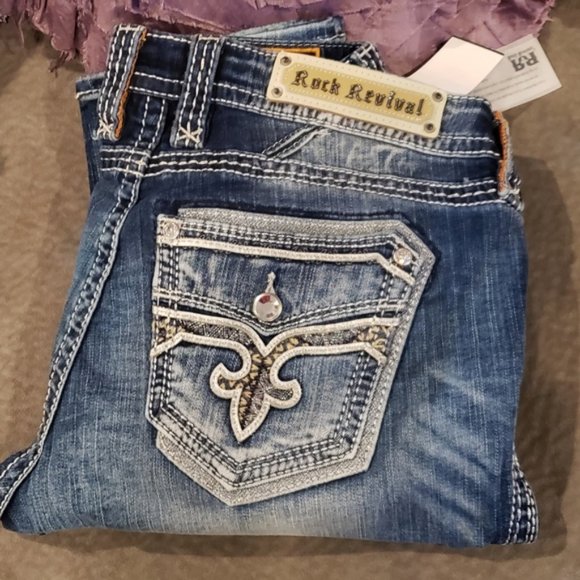 Rock Revival Denim - NWT! ROCK REVIVAL "KAMEA" SKINNY JEANS 28 MSRP$189